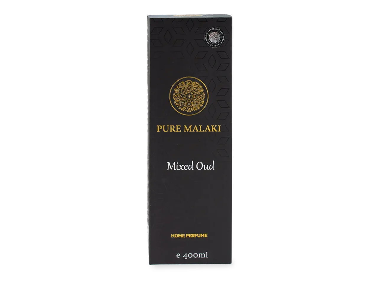 Verpakking van luxe huisgeur Mixed Oud van PureMalaki®