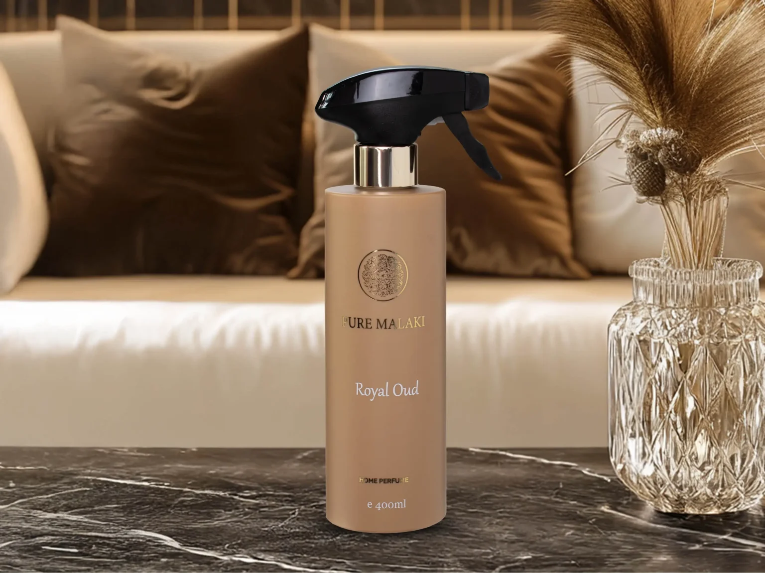 Luxe huisgeur Royal Oud van PureMalaki® – rijke en koninklijke oud-geur voor een elegant interieur