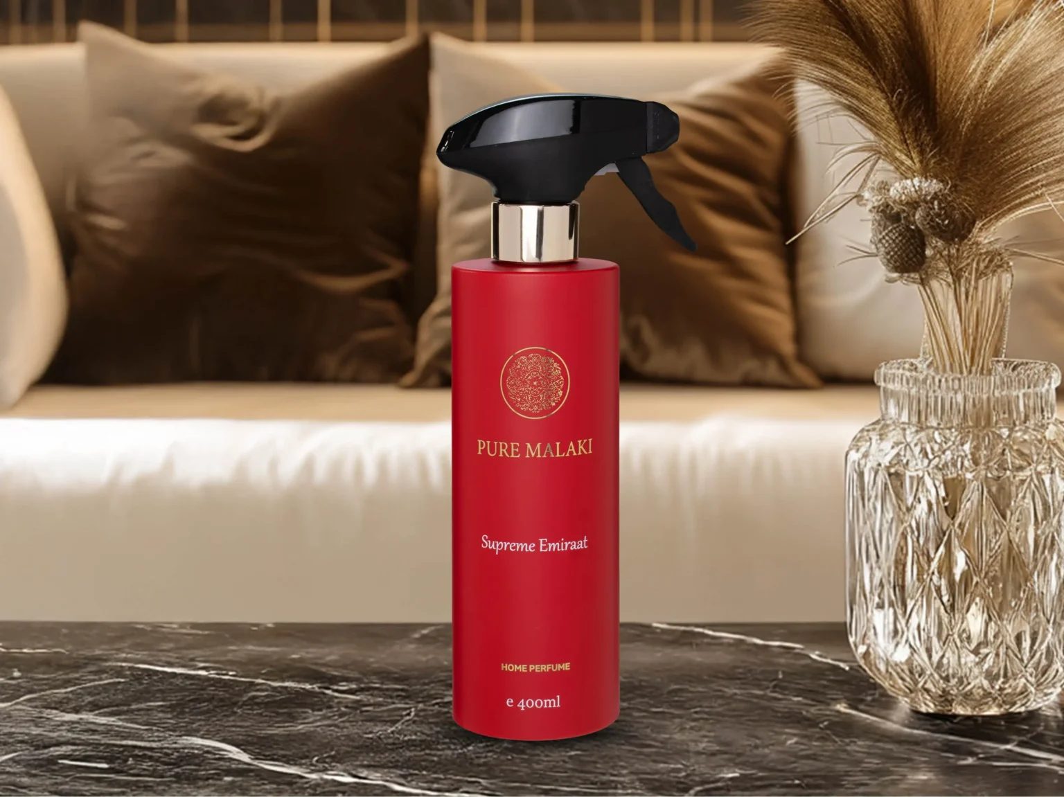 Luxe huisgeur Supreme Emiraat van PureMalaki® – exclusieve en verfijnde geur voor een stijlvol interieur