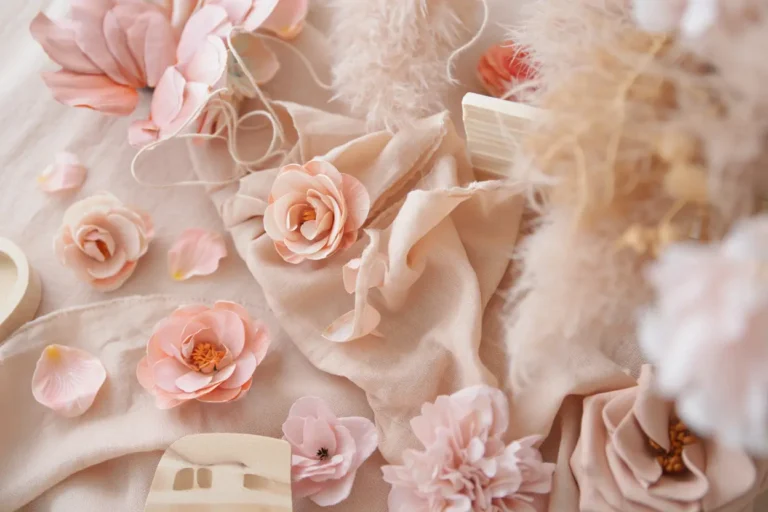 Chick musk collection foto roze kleur met rozen